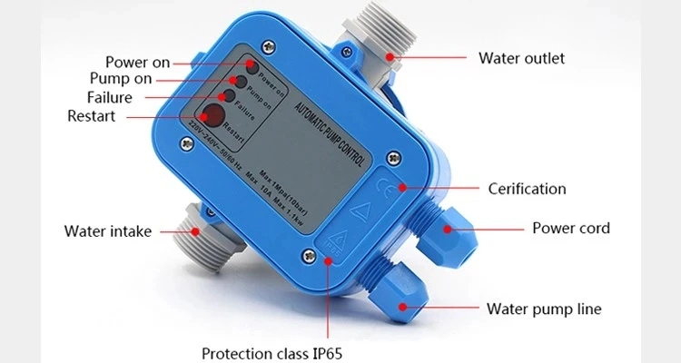 PS-We13 Pressure Controller Water Pump Pressure Controller